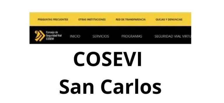 COSEVI San Carlos