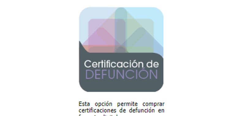 Certificado de defuncion en Costa Rica