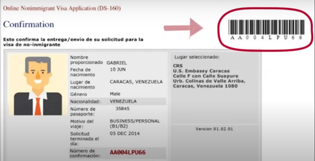 Cómo llenar el Formulario DS 160 visa americana