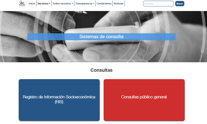Consulta de beneficiarios Imas