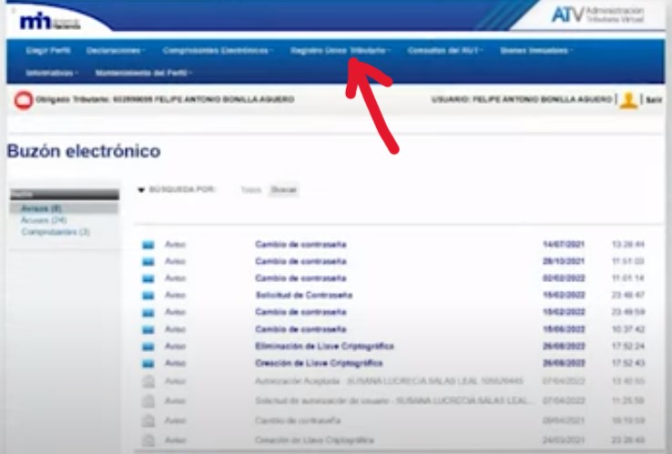 Inscripción por primera vez en Ministerio de Hacienda Costa Rica