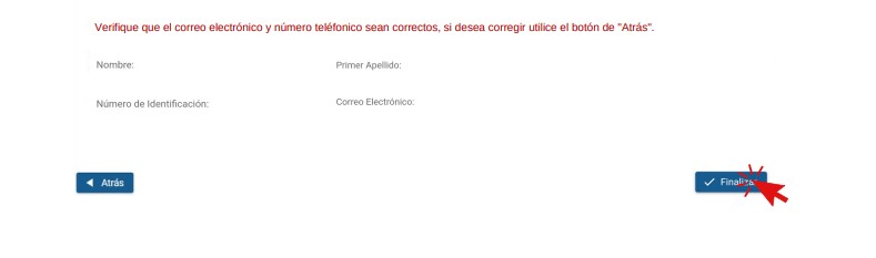 Registro en SICERE